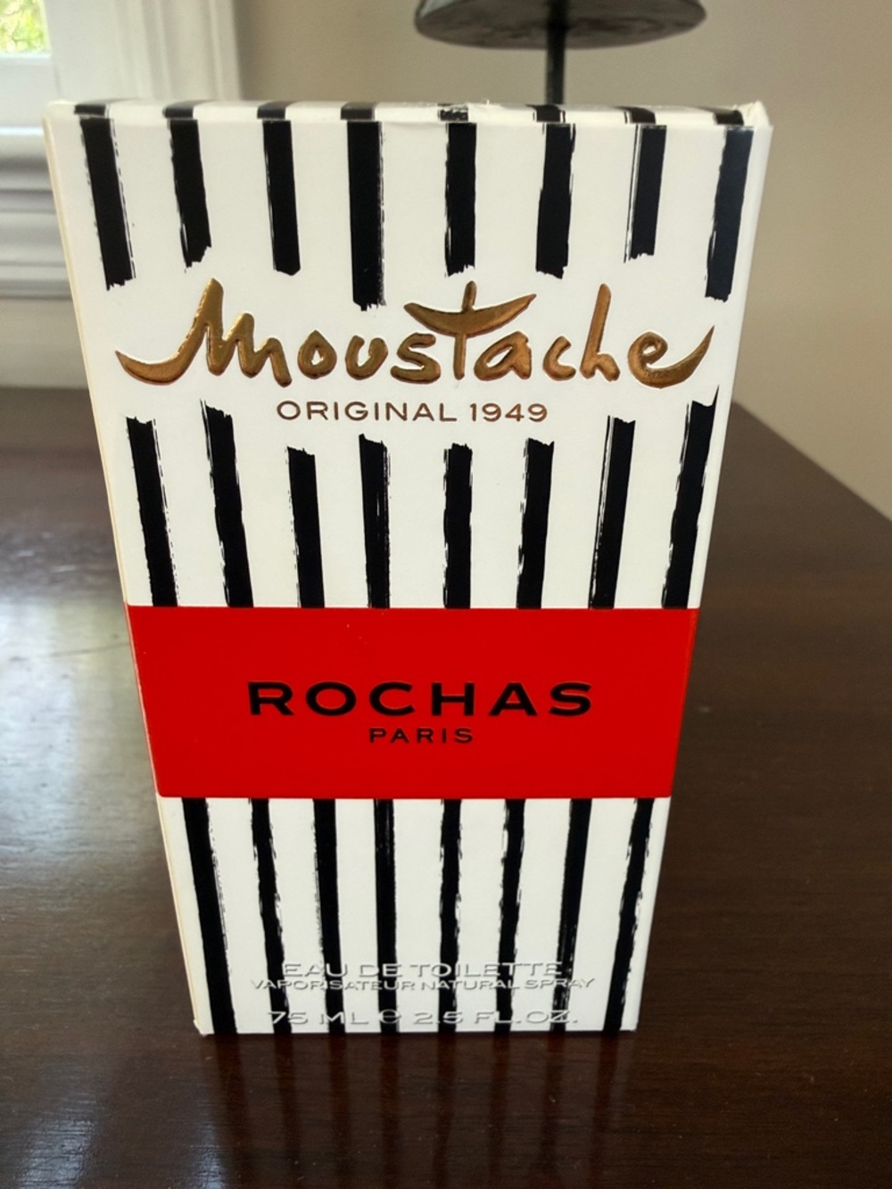 MOUSTACHE by ROCHAS PARIS Eau de Toilette Vaporsateur Natural Spray 2.5 FL.OZ.